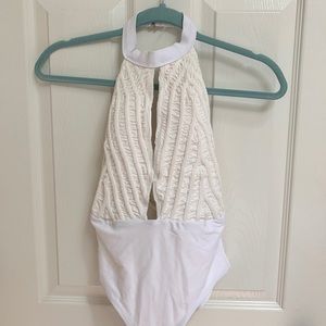 WET Swimwear white one piece